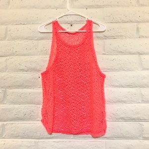 Mesh Cover Up Tank Top